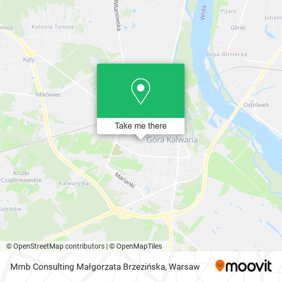 Mmb Consulting Małgorzata Brzezińska map
