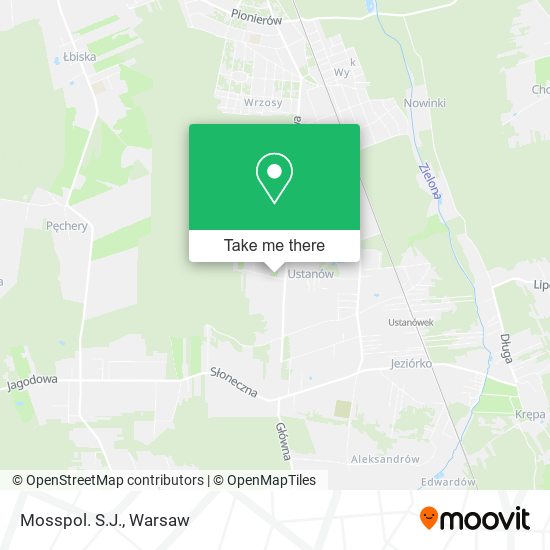 Mosspol. S.J. map