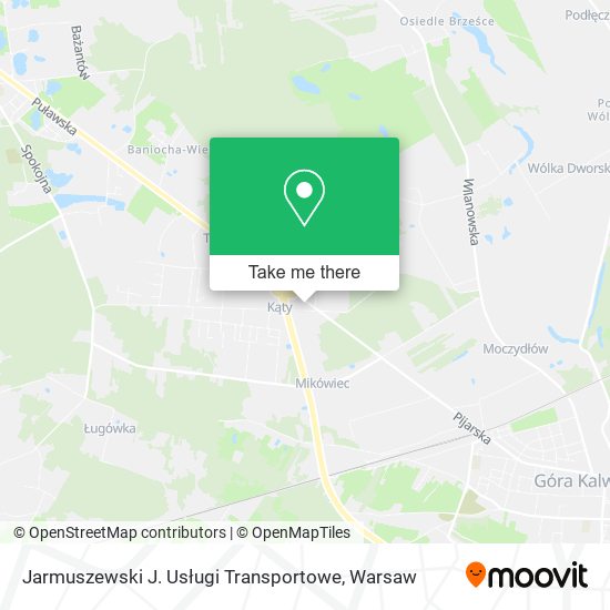 Jarmuszewski J. Usługi Transportowe map