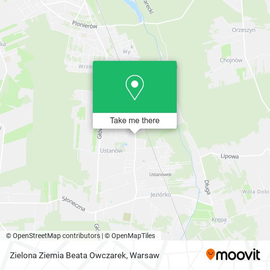 Zielona Ziemia Beata Owczarek map