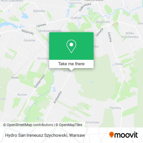 Hydro San Ireneusz Szychowski map