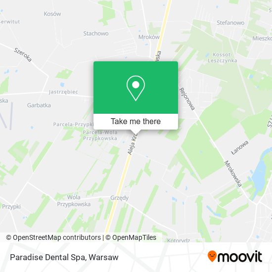 Paradise Dental Spa map