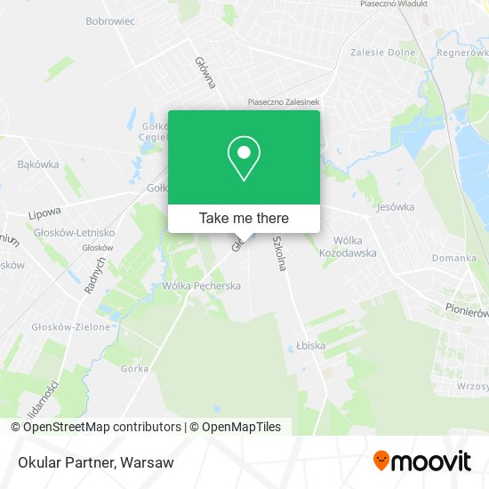 Okular Partner map