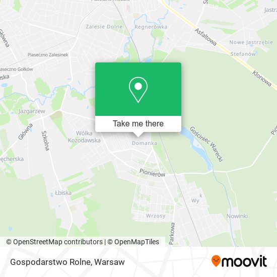 Gospodarstwo Rolne map