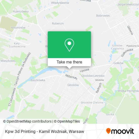 Kpw 3d Printing - Kamil Woźniak map