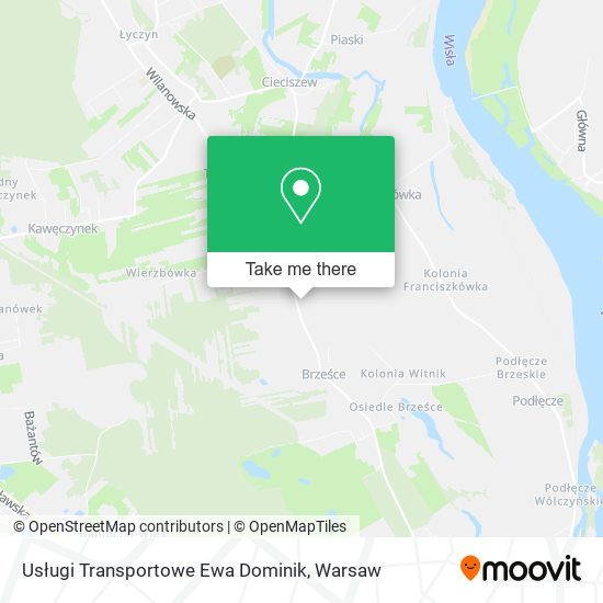 Usługi Transportowe Ewa Dominik map