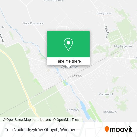 Telu Nauka Języków Obcych map