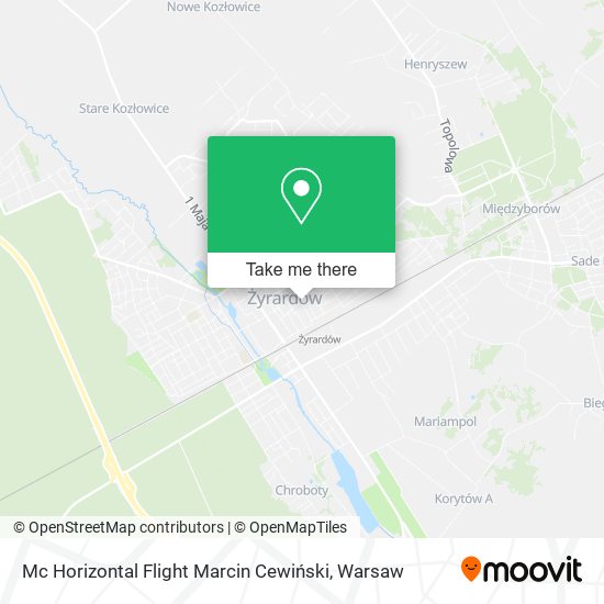 Mc Horizontal Flight Marcin Cewiński map