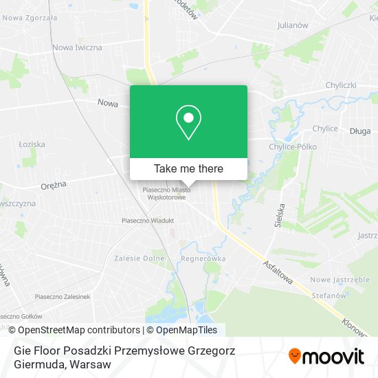 Gie Floor Posadzki Przemysłowe Grzegorz Giermuda map