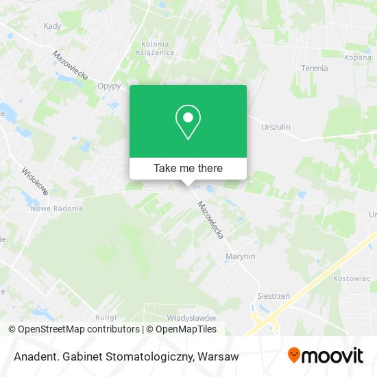 Anadent. Gabinet Stomatologiczny map