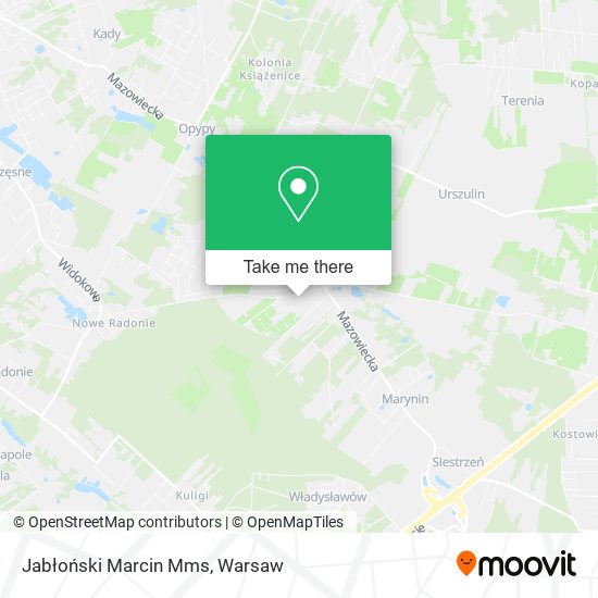 Jabłoński Marcin Mms map