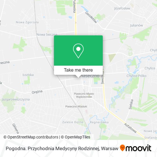 Pogodna. Przychodnia Medycyny Rodzinnej map