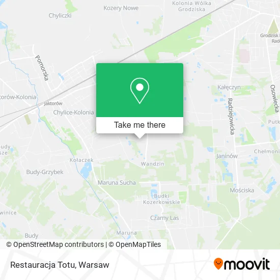 Restauracja Totu map