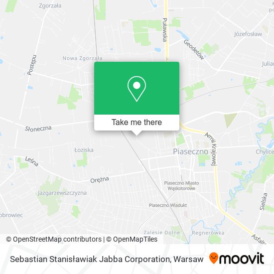 Sebastian Stanisławiak Jabba Corporation map