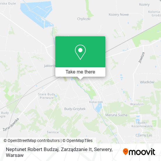 Neptunet Robert Budzaj. Zarządzanie It, Serwery map