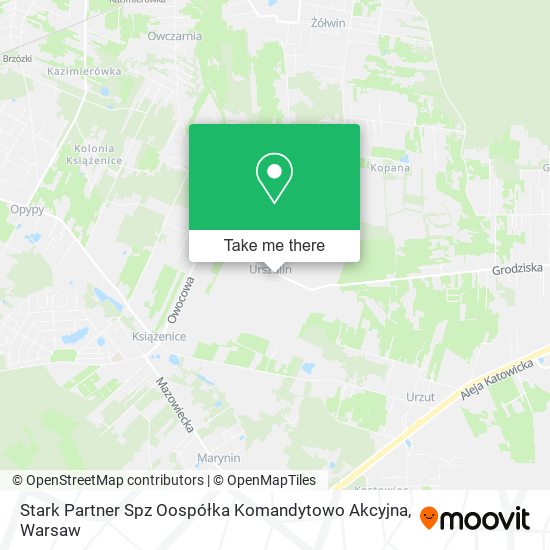 Stark Partner Spz Oospółka Komandytowo Akcyjna map