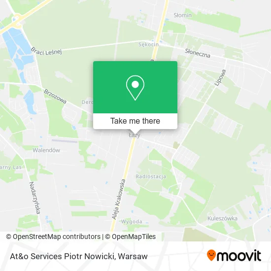 At&o Services Piotr Nowicki map