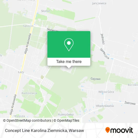 Concept Line Karolina Ziemnicka map
