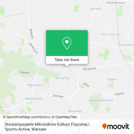 Stowarzyszenie Miłośników Kultury Fizycznej i Sportu Active map