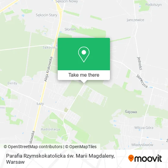 Parafia Rzymskokatolicka św. Marii Magdaleny map