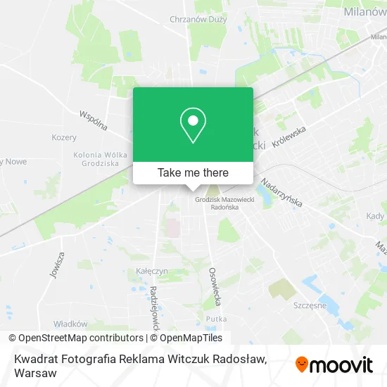 Kwadrat Fotografia Reklama Witczuk Radosław map