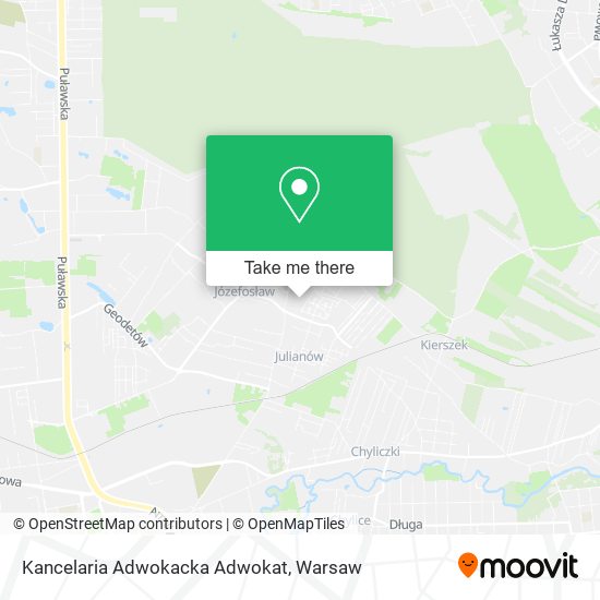 Kancelaria Adwokacka Adwokat map