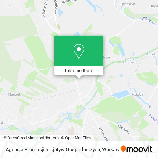 Agencja Promocji Inicjatyw Gospodarczych map