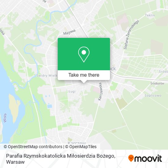 Parafia Rzymskokatolicka Miłosierdzia Bożego map