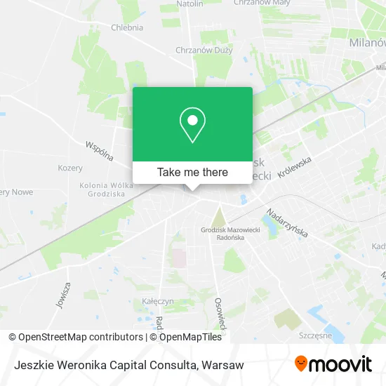 Карта Jeszkie Weronika Capital Consulta
