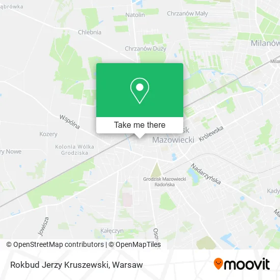 Rokbud Jerzy Kruszewski map