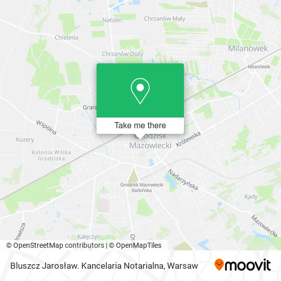 Карта Bluszcz Jarosław. Kancelaria Notarialna