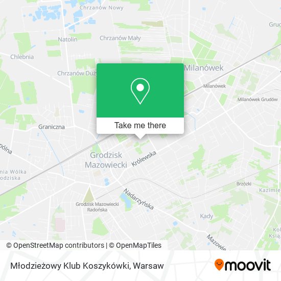 Карта Młodzieżowy Klub Koszykówki