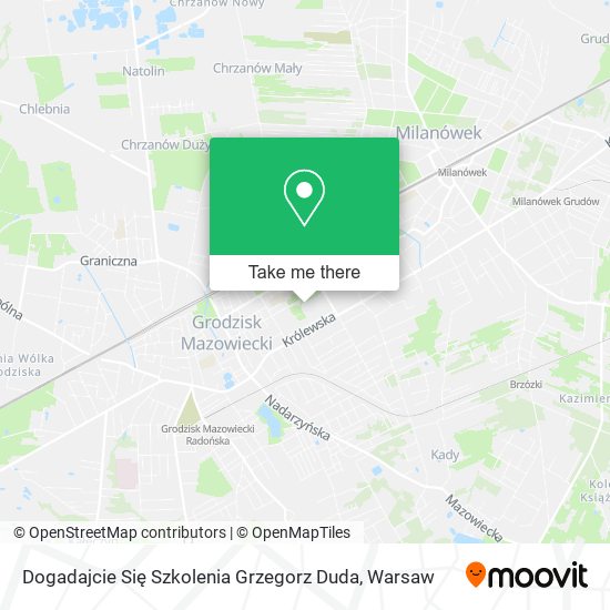 Dogadajcie Się Szkolenia Grzegorz Duda map