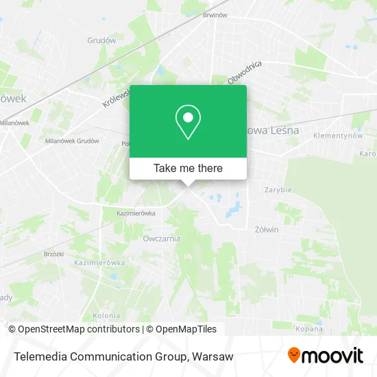 Карта Telemedia Communication Group