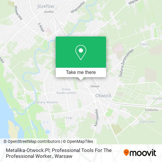 Metalika-Otwock.Pl; Professional Tools For The Professional Worker. map