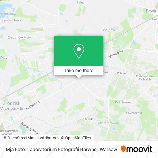 Mja Foto. Laboratorium Fotografii Barwnej map