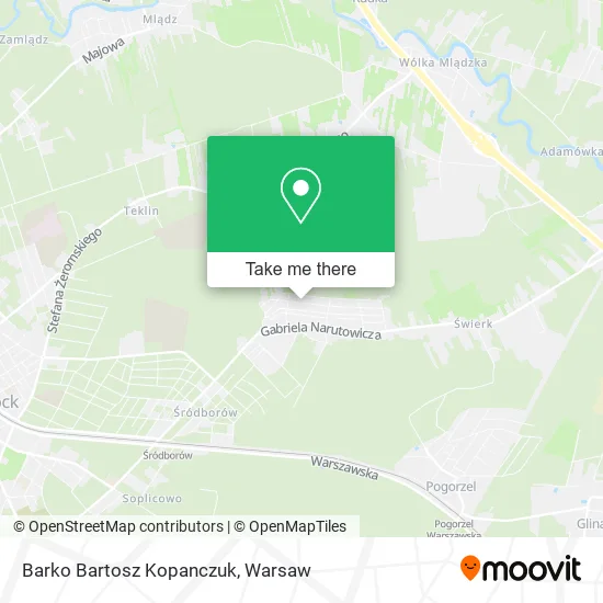 Barko Bartosz Kopanczuk map