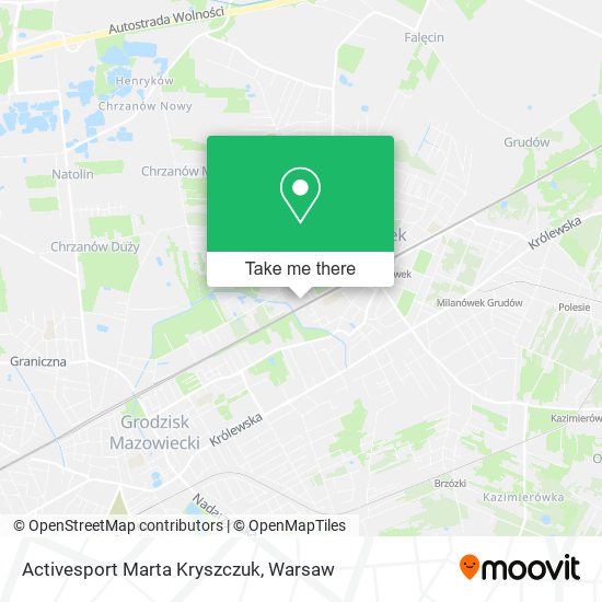 Activesport Marta Kryszczuk map