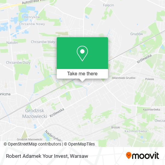 Robert Adamek Your Invest map