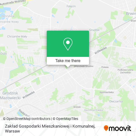 Zakład Gospodarki Mieszkaniowej i Komunalnej map