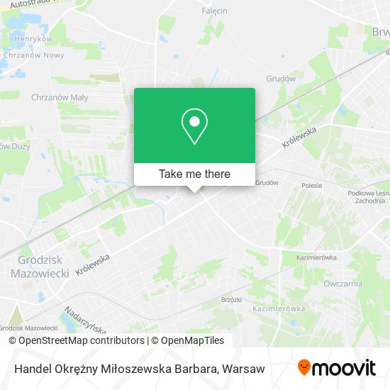 Handel Okrężny Miłoszewska Barbara map