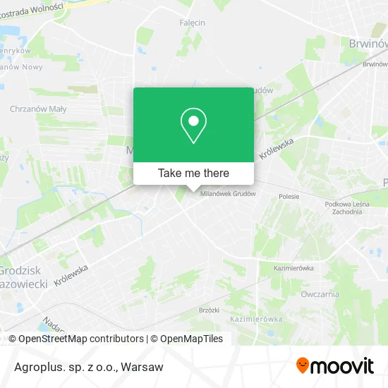 Карта Agroplus. sp. z o.o.