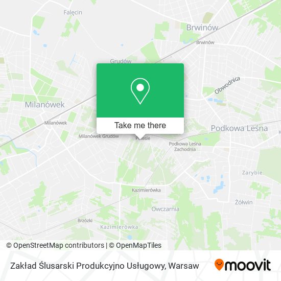 Zakład Ślusarski Produkcyjno Usługowy map