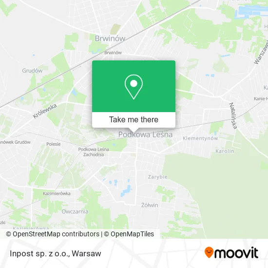 Карта Inpost sp. z o.o.