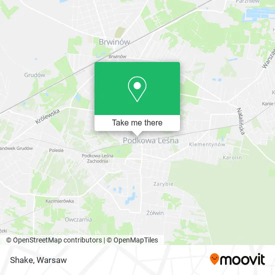 Карта Shake