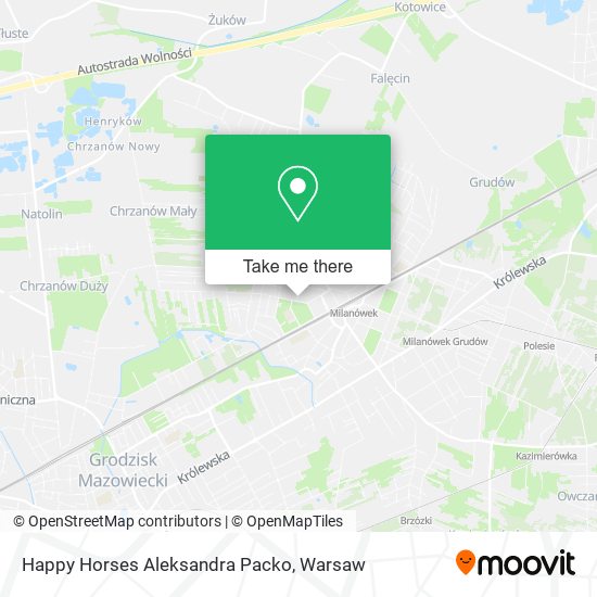 Happy Horses Aleksandra Packo map