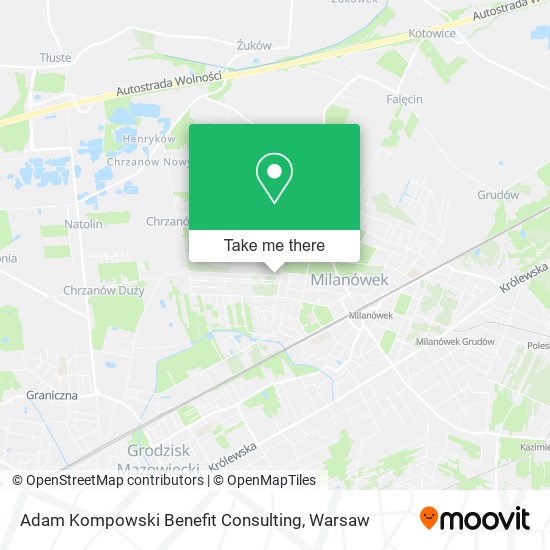 Adam Kompowski Benefit Consulting map