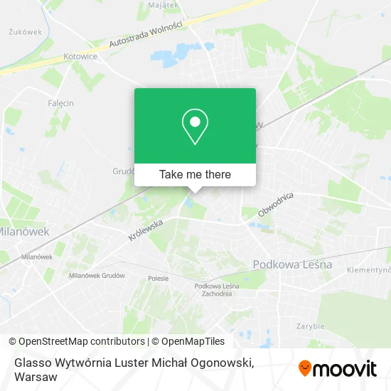 Карта Glasso Wytwórnia Luster Michał Ogonowski