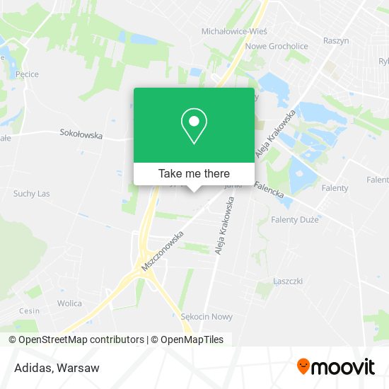 Adidas map