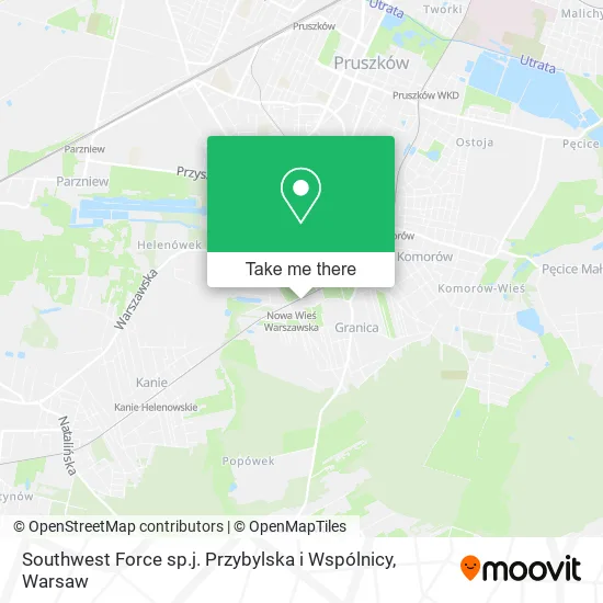 Southwest Force sp.j. Przybylska i Wspólnicy map